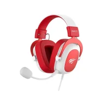Havit H2002D Gaming headphones White, red