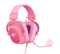 Havit H2002d Headset Wired Head-band Gaming Pink