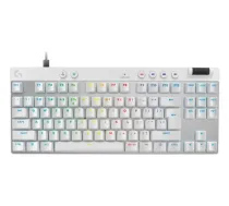 Logitech G PRO X TKL Rapid keyboard Gaming USB QWERTY US International White