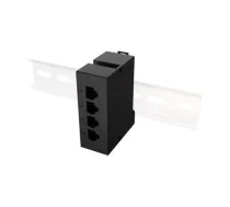 Lanberg DIN-FE4-AT-30W PoE adapter Fast Ethernet