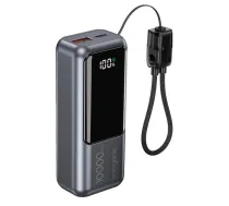Gembird PB10-PD20-LCD-02 Compact fast charging power bank with LCD display, 20W, 10000 mAh, spacegrey