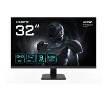 GIGABYTE GS32QA 32" QHD Gaming Monitor - 2560 x 1440, 180Hz, 1ms, 300 cd/m², FreeSync Premium, HDR Ready, HDMI 2.0, Displayport 1.4