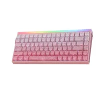 HERO84 HE PINK+Gradient+Contour Dragon King RGB AULA gasket keyboard