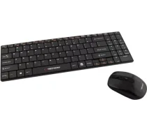 Esperanza EK122K RF Wireless QWERTY Black Keyboard
