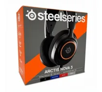 SteelSeries Arctis Nova 3 Wired Headphones Black