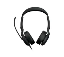 Jabra Evolve2 50 UC Stereo Cable Headphones Black