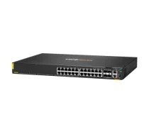 HPE Aruba 6200F 24G Class4 PoE 4SFP+ 370W 24-Port 10 Gigabit Ethernet PoE+ Switch
