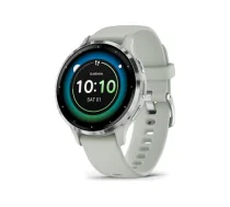 Garmin Venu 3S 41 mm Green Silver Smartwatch