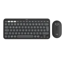 Logitech Pebble 2 Combo Set with Mouse and Wireless US International Keyboard