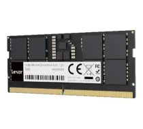 Lexar DDR5 SDRAM 16GB 5600MHz CL46 On-die ECC SO DIMM 262-PIN