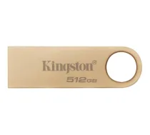Kingston DataTraveler SE9 G3 512GB USB 3.2 Gen 1 Gold Flash Drive
