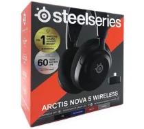 SteelSeries Arctis Nova 5 Wireless Headphones Black