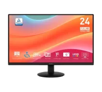 MSI PRO MP242L 24 Full HD IPS Monitor, HDMI, DisplayPort, 100Hz