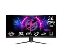 MSI MPG 346CQRF X24 34 UltraWide 3440 x 1440 240Hz HDMI DisplayPort USB-C