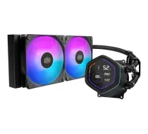 Cooler Master MasterLiquid Core Nex 240 ARGB Water Cooler 1-pack Black 120mm