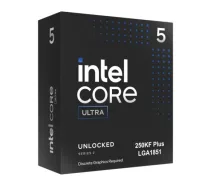 Intel Core Ultra 5 250KF Plus Arrow Lake CPU - 5.3GHz 18-core LGA1851 - Intel Boxed without heatsink/fan