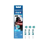 Oral-B Kids Star Wars Extra Toothbrush Head 3 Blue Green White