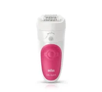 BRAUN Raspberry/White Epilator SensoSmart 5/500