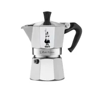 Bialetti Moka Express Moka pot 0.2 L Aluminium, Black