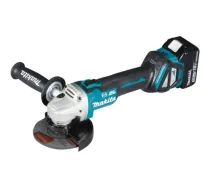 Makita DGA513RTJ 18V Angle Grinder with 2 Batteries Included