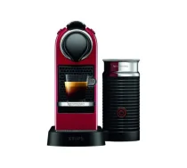Krups Nespresso CitiZ & Milk XN7615 Cherry Red Coffee Machine
