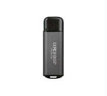 Transcend JetFlash 920 128GB USB 3.2 Gen 1 Flash Drive Gray