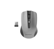 MOUSE USB OPTICAL WRL BLACK/GREY MUSW-4B-04-BG GEMBIRD