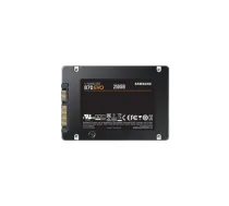 SSD SAMSUNG 870 EVO 250GB SATA MLC Write speed 530 MBytes/sec Read speed 560 MBytes/sec 2,5" TBW 150 TB MTBF 1500000 hours MZ-77E250B/