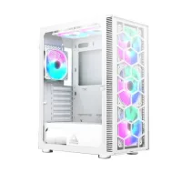 Case MONTECH X3 Glass MidiTower Not included ATX MiniITX Colour White X3GLASS(W)