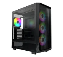 Case MONTECH X5 MidiTower Not included Colour Black