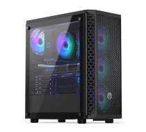 Case ENDORFY Signum 300 ARGB MidiTower Not included ATX MiniITX Colour Black EY2A006