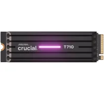 SSD CRUCIAL T710 2TB M.2 PCIe Gen5 NVMe Write speed 13800 MBytes/sec Read speed 14500 MBytes/sec TBW 1200 TB