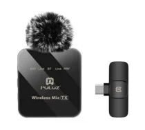 Wireless Lavalier Microphone PULUZ PU648B (USB-C)