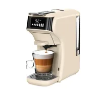 HiBREW 5-in-1 capsule coffee maker H1B-beige (beige)
