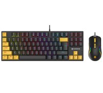 Tracer GameZone Hornet 87 wired keyboard and mouse set black (TRAKLA47396)