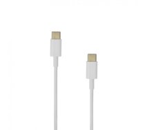 Sbox Type-C to Type-C M/M 1m USB-TYPEC-TYPEC-1 white (USB-TYPEC-TYPEC-1)