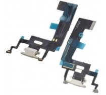 Flex for iPhone XR for charging connector with microphone White ORG