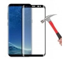 Screen protection glass "5D Full Glue" Samsung G980/G981 S20 0.18mm (without hole) curved bulk