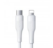 USB cable JOYROOM (S-02524M3) "USB-C (Type-C) to Lightning Cable" (2.4A 20W 0.25m) white