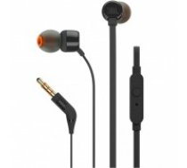 Handsfree JBL TUNE T110 In-Ear with microphone Black