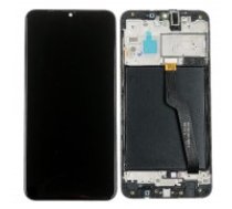 LCD screen Samsung  A105 A10 Dual SIM with touch screen and frame black original