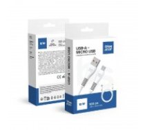 USB cable Blue Star (DC99M) microUSB (2A) 1m white