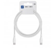 USB cable Blue Star (PJ73) "USB-C (Type-C) to USB-C (Type-C)" (60W) 1m white