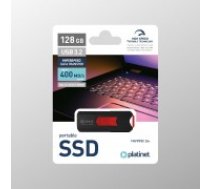 USB memory drive SSD Platinet USB 128GB (USB 3.2; 400MB/s)