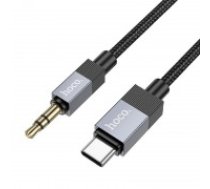 Audio adapter Hoco (UPA32B) from USB-C to 3,5mm(p) black (1M)
