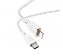 USB kabelis Hoco X95 PD20W Type-C to Lightning 1.0m balts