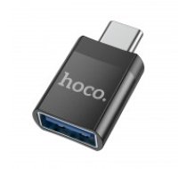 Parveidotājs Hoco UA17 Type-C to USB-A melns