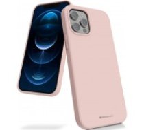 Maciņš Mercury Silicone Case Apple iPhone 15 Pro Max rozā smilšu krāsa