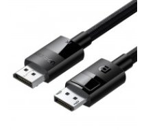 Kabelis Ugreen DP114 DisplayPort 1.4 to DisplayPort 1.4 1.0m melns
