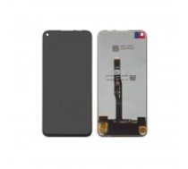 Displejs Huawei P40 Lite/Nova 6 SE/P20 Lite 2019/Nova 5i ar skārienjūtīgo paneli melns ORG